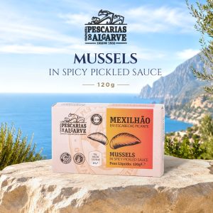 Pescarias do Algarve Mussels in Spicy Pickled Sauce 120g x 8