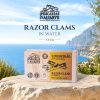 Pescarias do Algarve Razor Clams in Brine 120g x 8