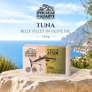 Pescarias do Algarve Tuna Belly Fillet in Olive Oil 115g x 8