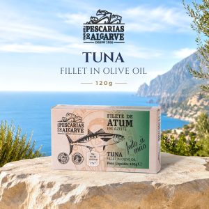 Pescarias do Algarve Tuna Fillet in Olive Oil 120g x 8