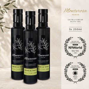 Monterosa Extra Virgin Olive Oil Ribeiro do Tronco 250ml x3
